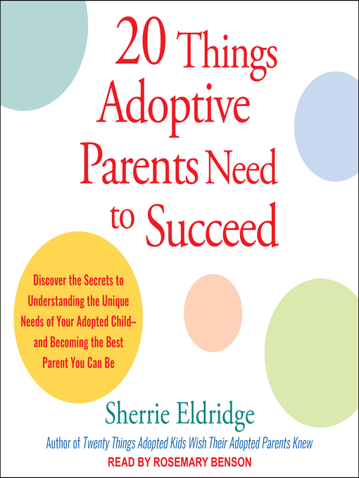 Cover image for 20 Things Adoptive Parents Need to Succeed